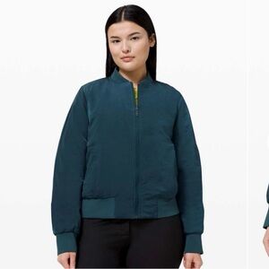 lululemon athletica Deep Blue Bomber Jacket